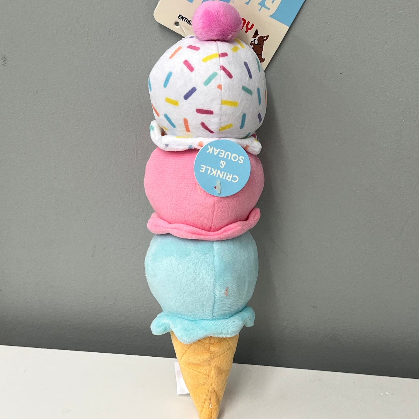 ThoozyPet 3-Scoop Ice Cream Cone