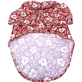 Hawaiian Camp Shirt- Aloha Red