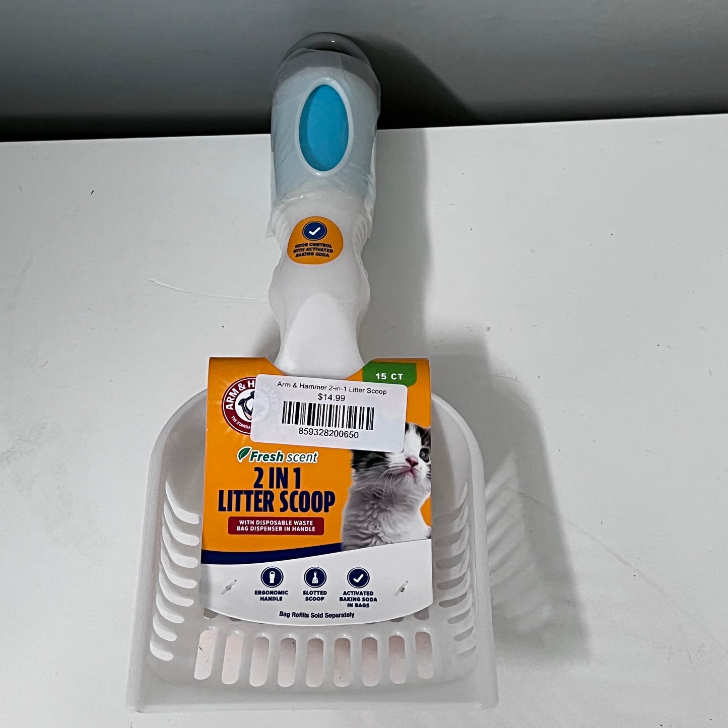 Arm & Hammer 2-in-1 Litter Scoop