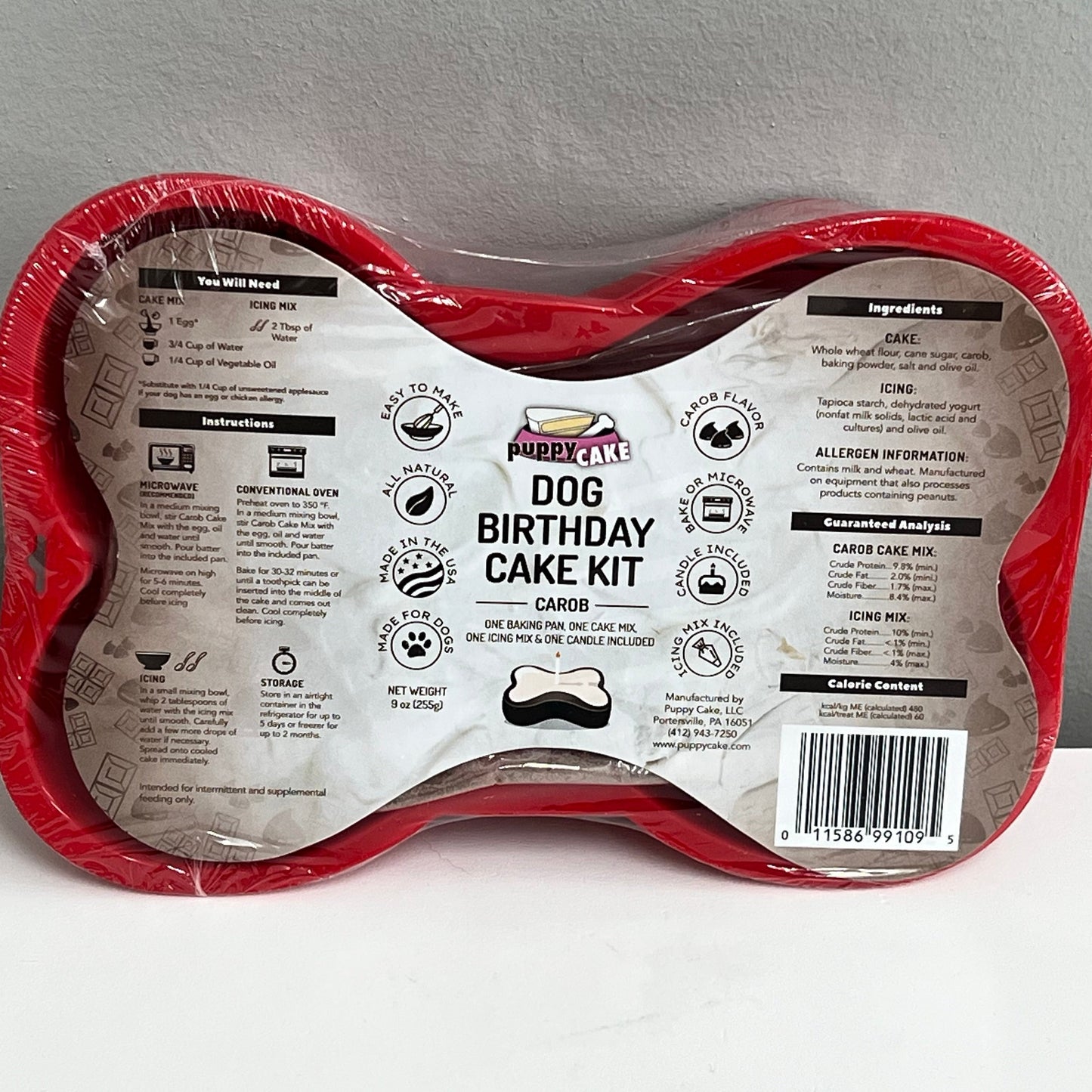 Puppy Cake Kit with Icing