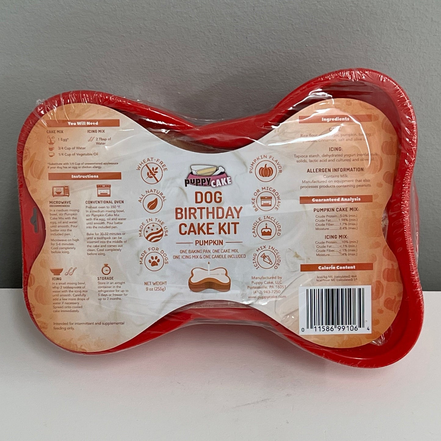 Puppy Cake Kit with Icing