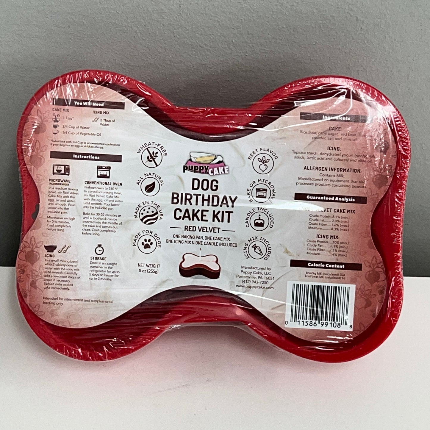 Puppy Cake Kit with Icing