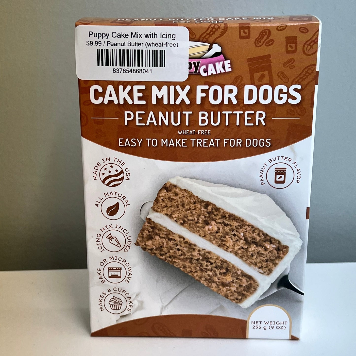Puppy Cake Mix with Icing