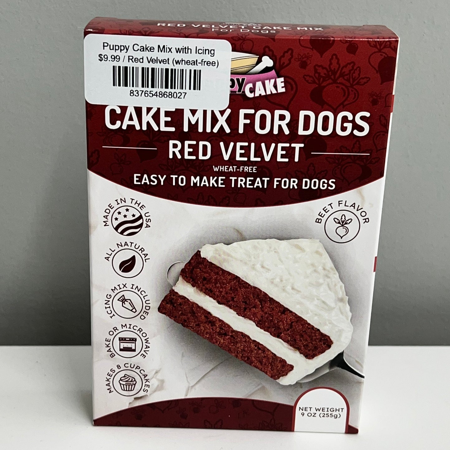 Puppy Cake Mix with Icing