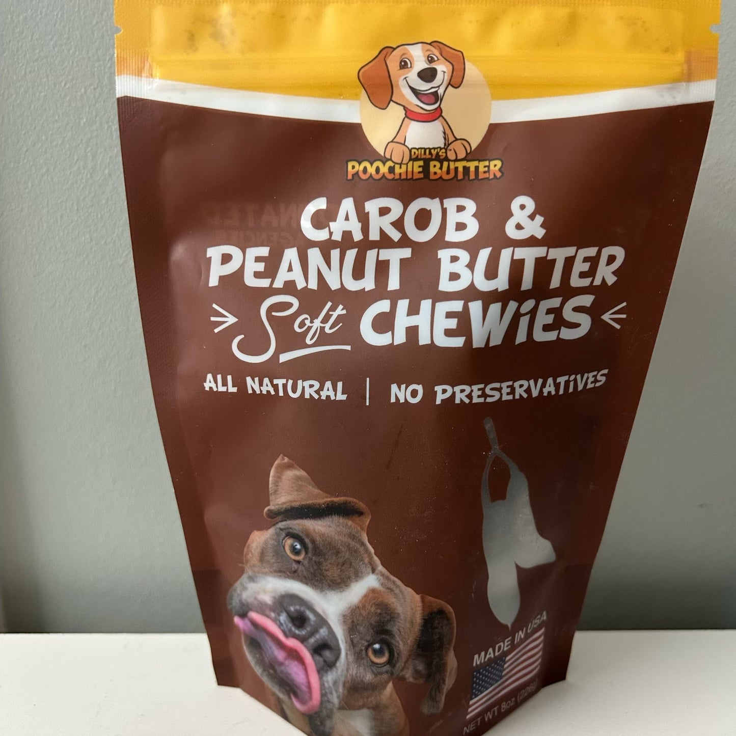 Carob & Peanut Butter Soft Chewies 8oz