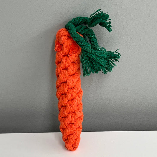Carrot Rope Toy