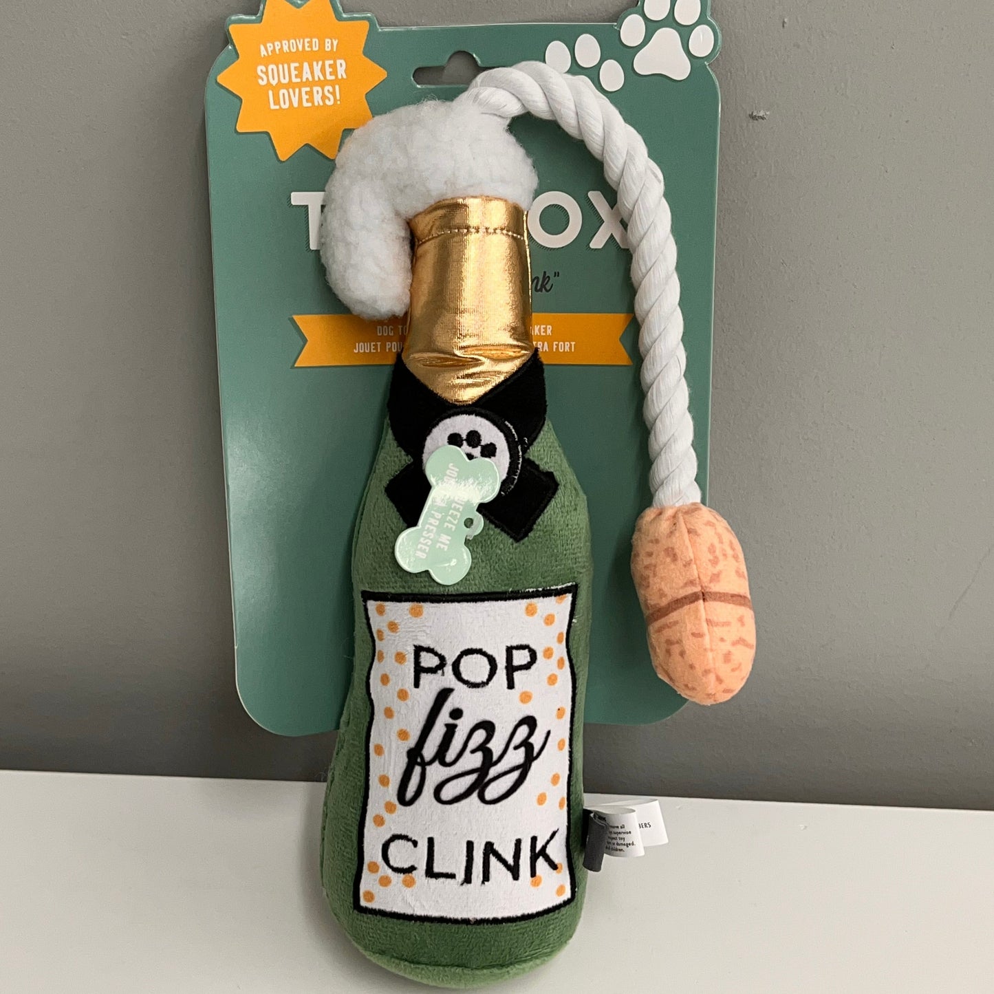 Champagne Plush Toy