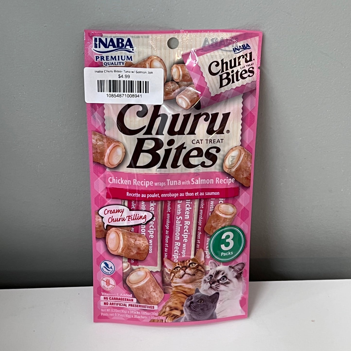Inaba Churu Bites- Tuna w/ Salmon 3pk