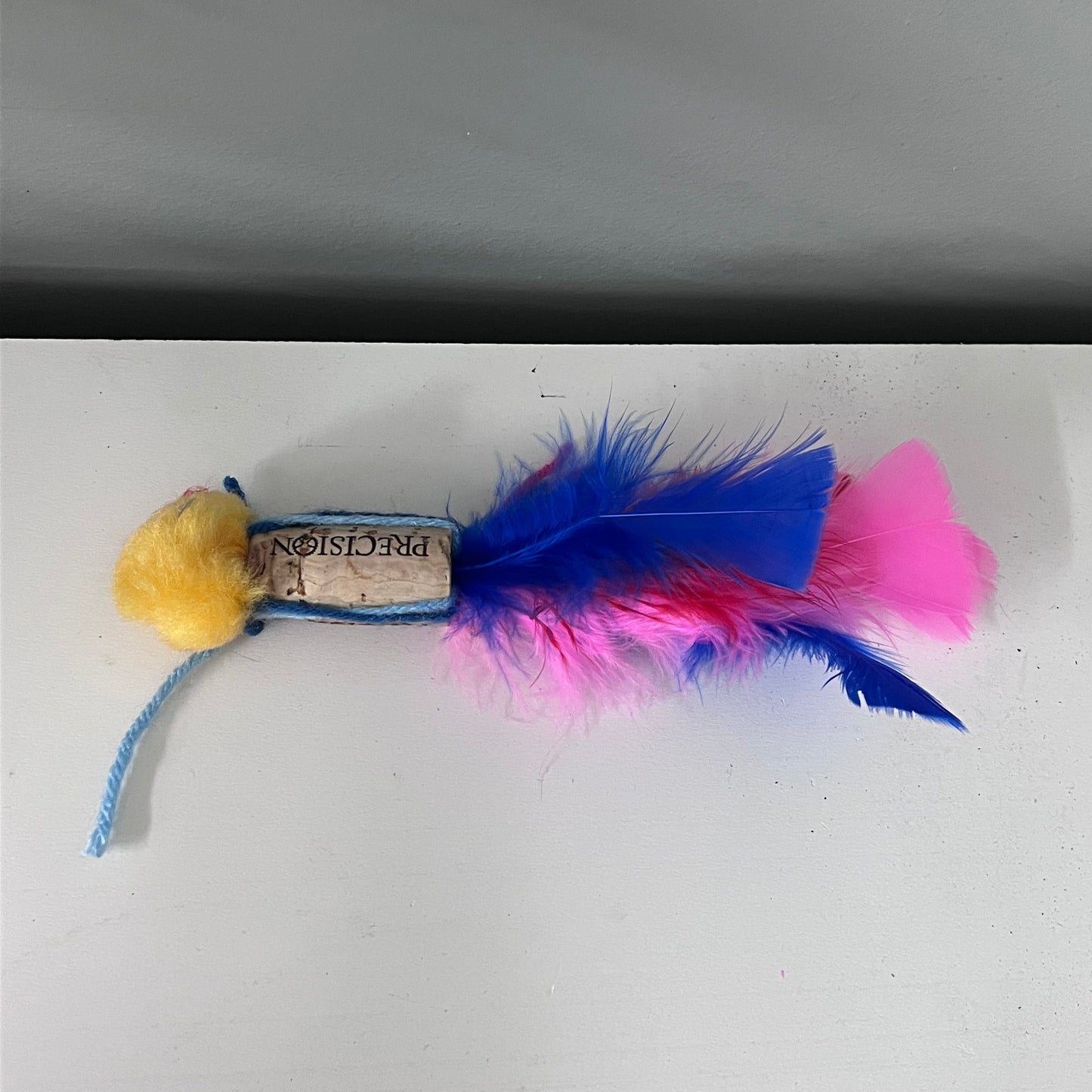 Cork Feather Toy
