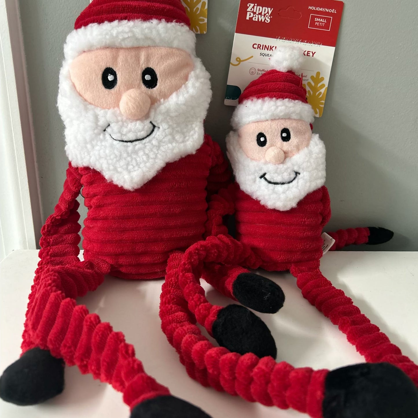 Crinkle Santa- Small