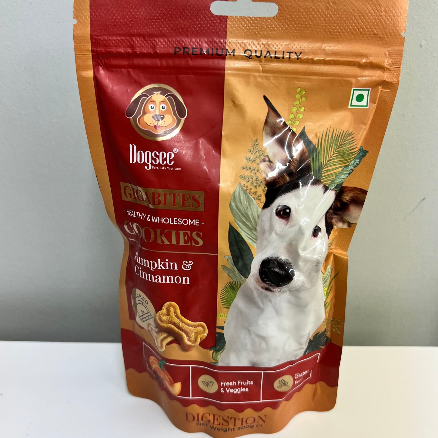 Dogsee Gigabites Pumpkin & Cinnamon Cookies