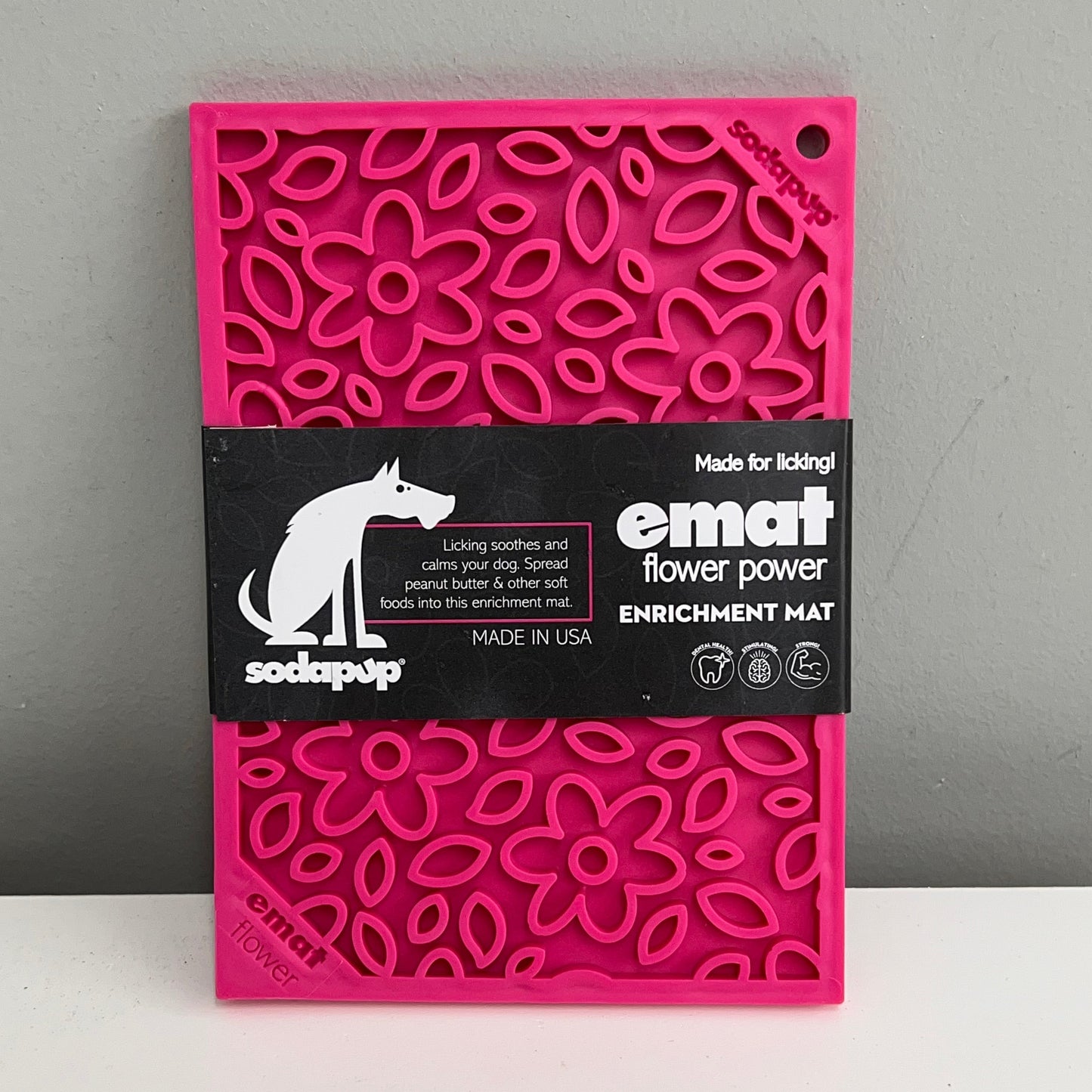 Flower Lick Mat- Small