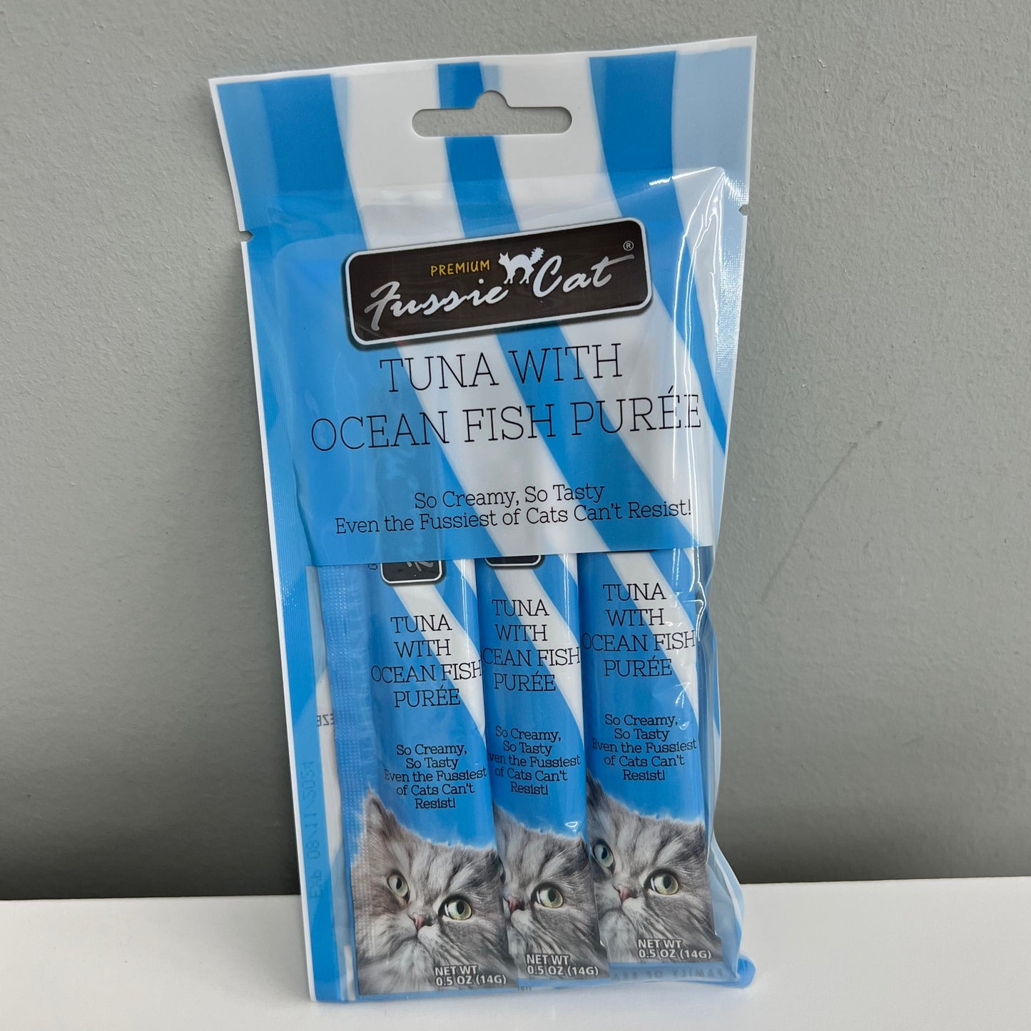 Fussie Cat Puree 4pk- Tuna with Oceanfish