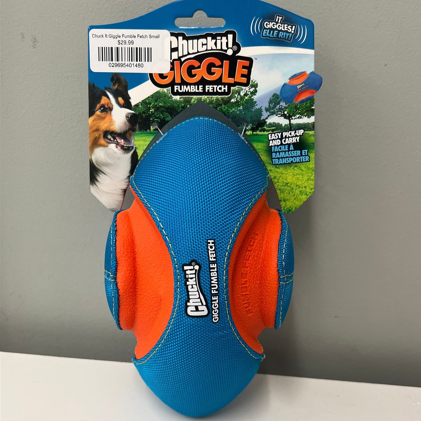 Chuck It Giggle Fumble Fetch Small