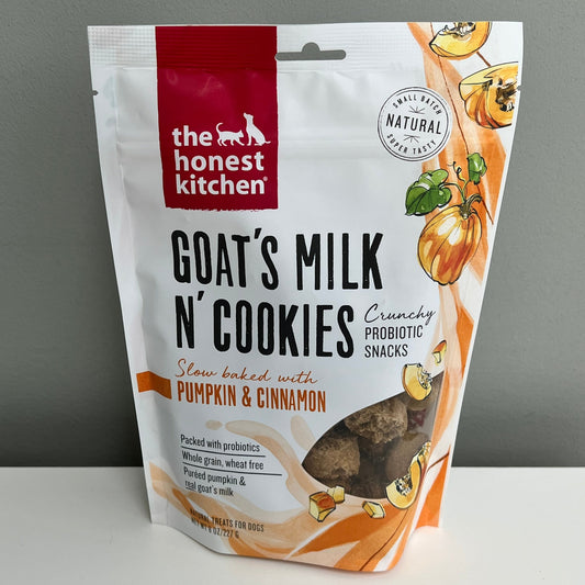 The Honest Kitchen Goat's Milk N Cookies Pumpkin & Cinnamon 8oz