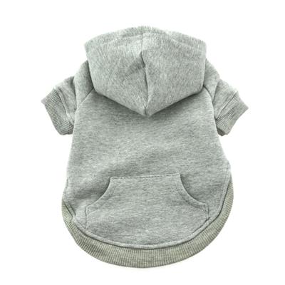 Flex-Fit Dog Hoodie Gray