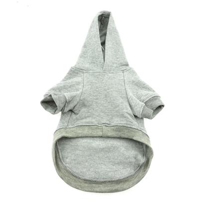 Flex-Fit Dog Hoodie Gray