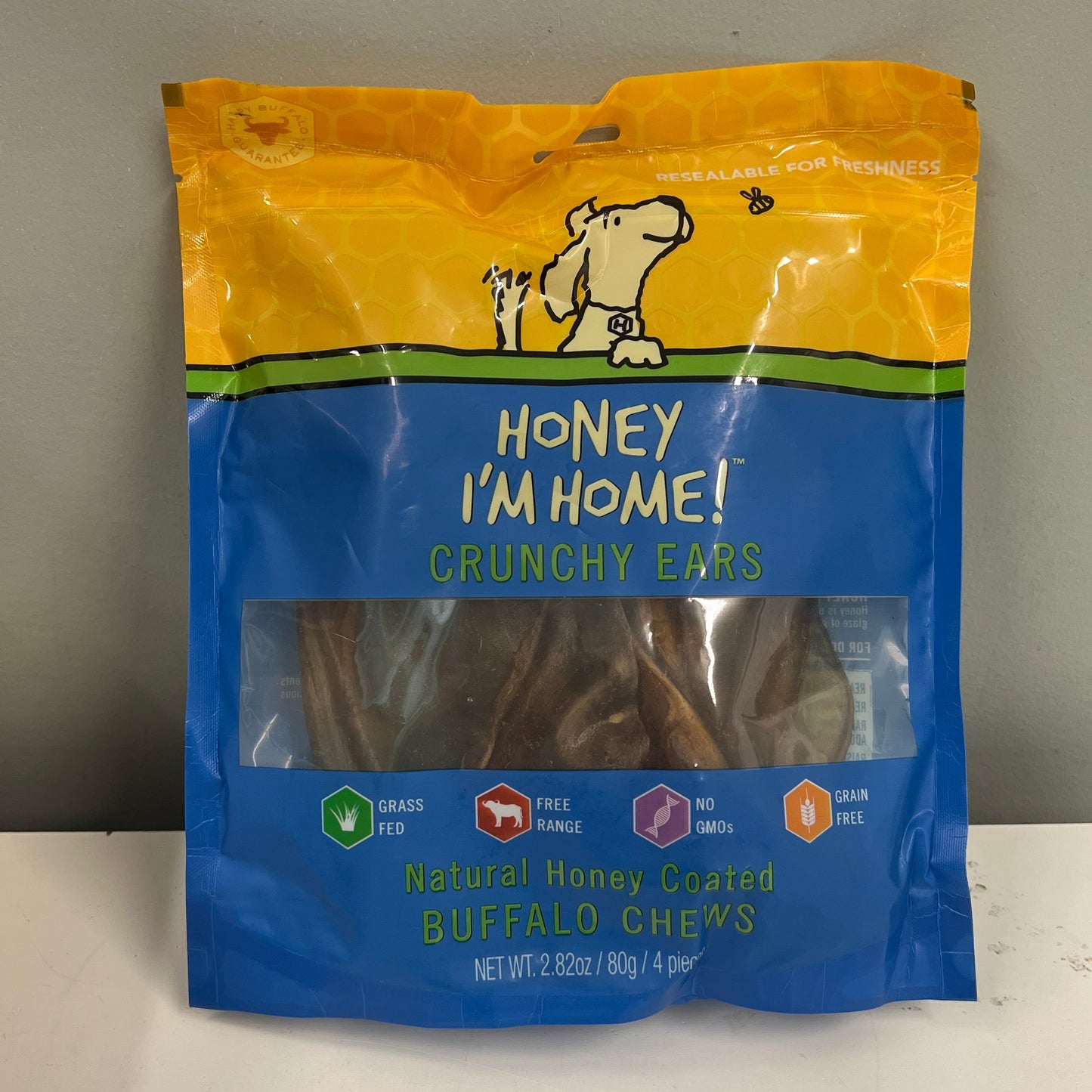 Honey I'm Home Buffalo Ears 4pk