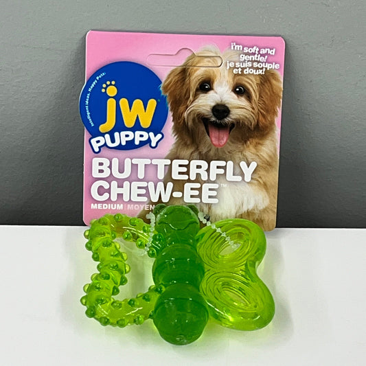 JW Puppy Butterfly Teether Toy