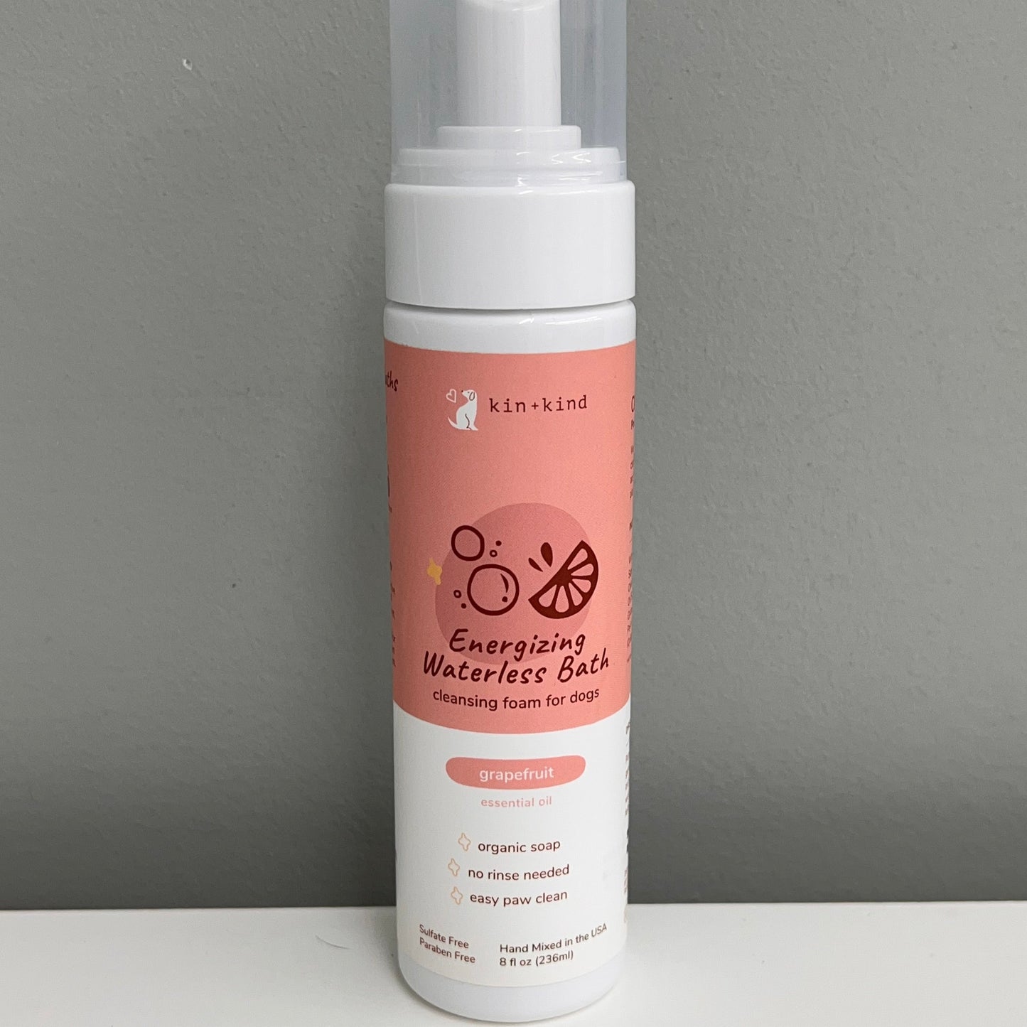 Kin + Kind Energizing Waterless Bath Grapefruit Spray