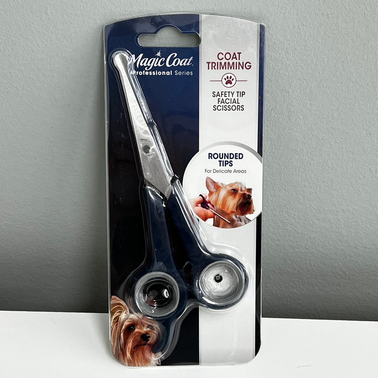 Magic Coat Safety Tip Facial Scissors