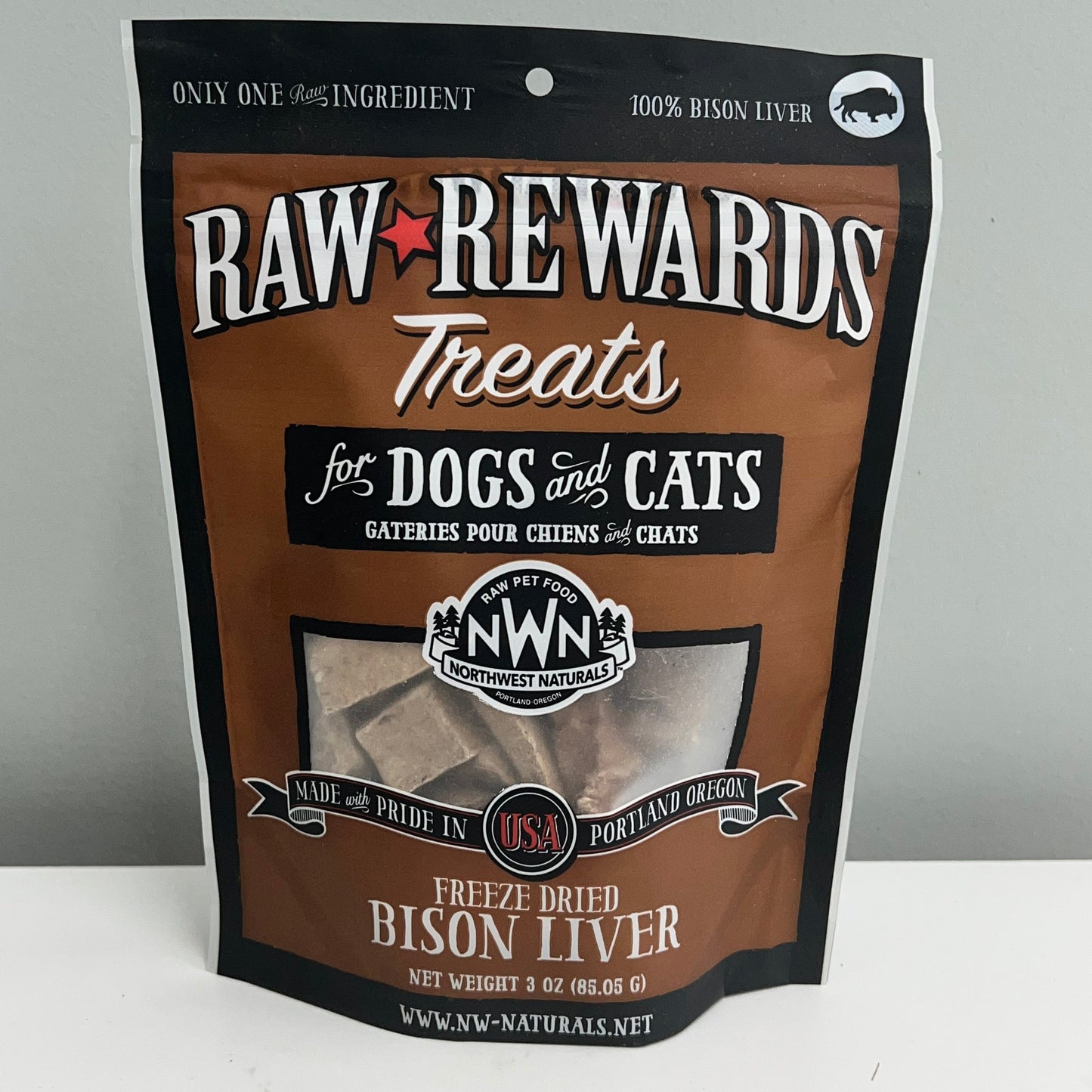 Northwest Naturals Freeze-Dried Bison Liver