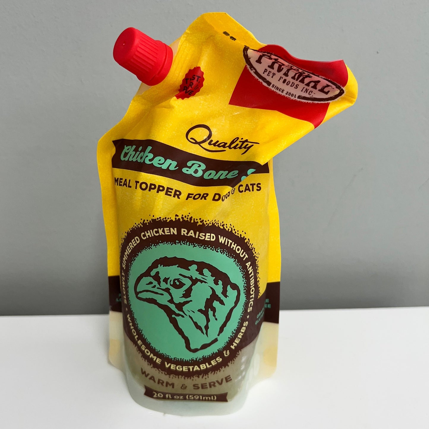 Primal Frozen Chicken Broth 20oz