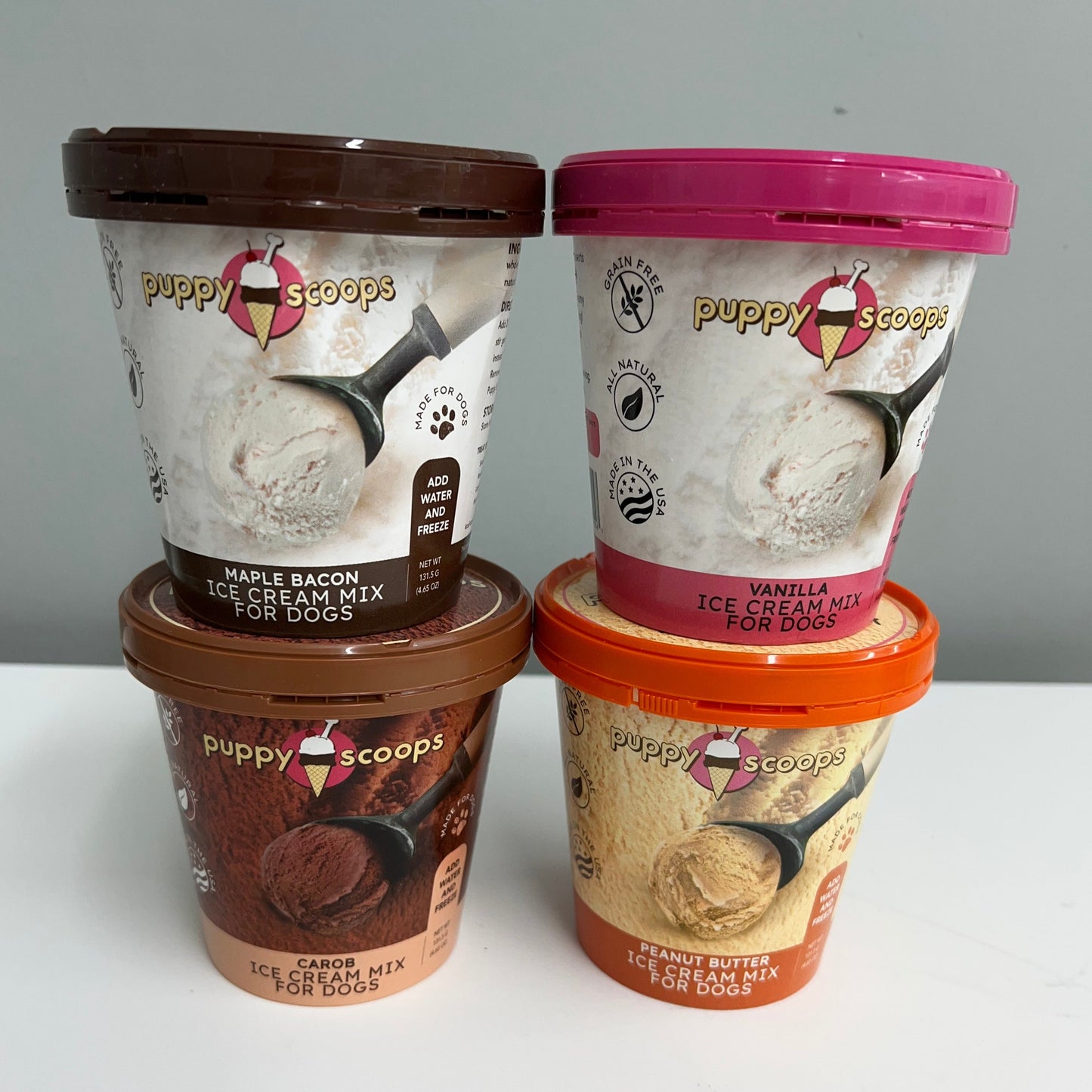 Puppy Scoops Ice Cream Mix 4.65oz (Pint)