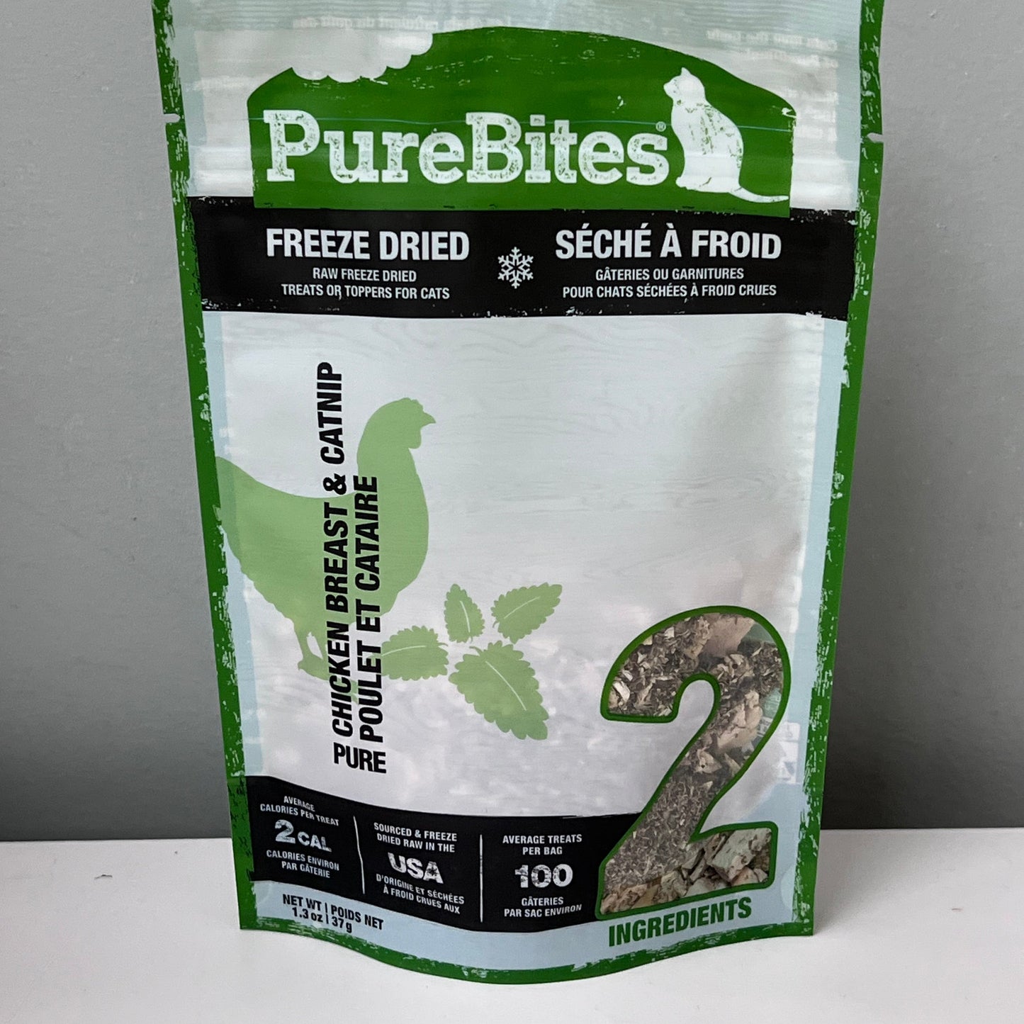Pure Bites Freeze-Dried Chicken & Catnip 1.3oz