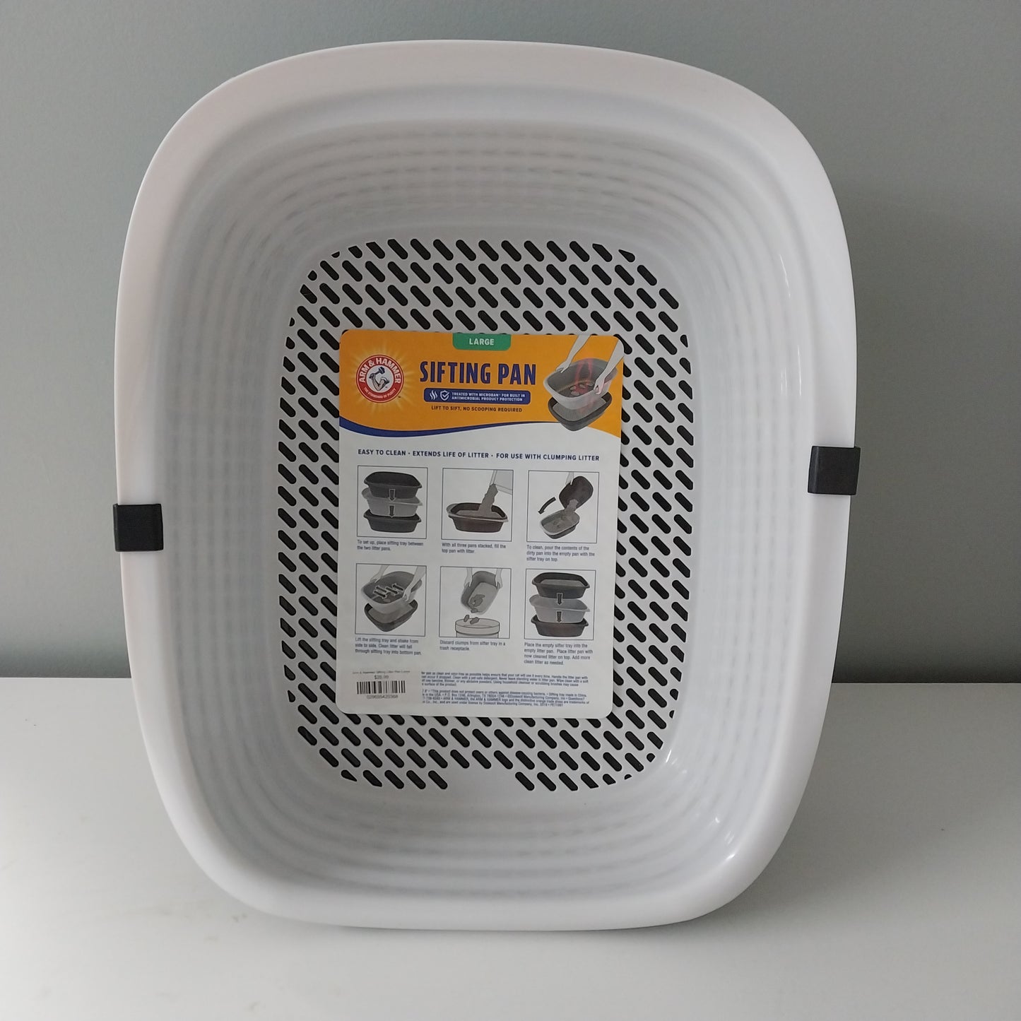 Arm & Hammer Sifting Litter Pan Large