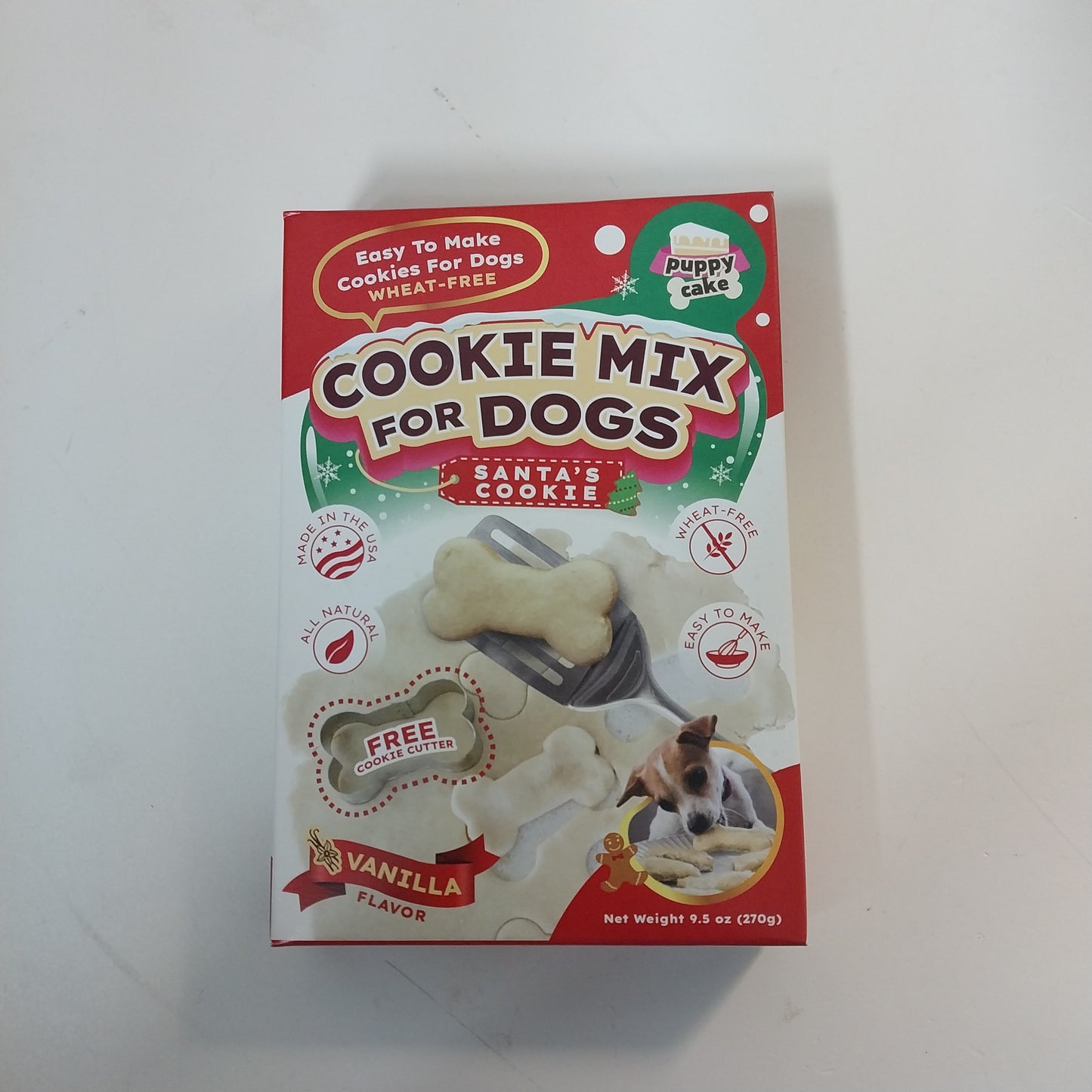 Puppy Cake Cookie Mix- Stanta's Cookies