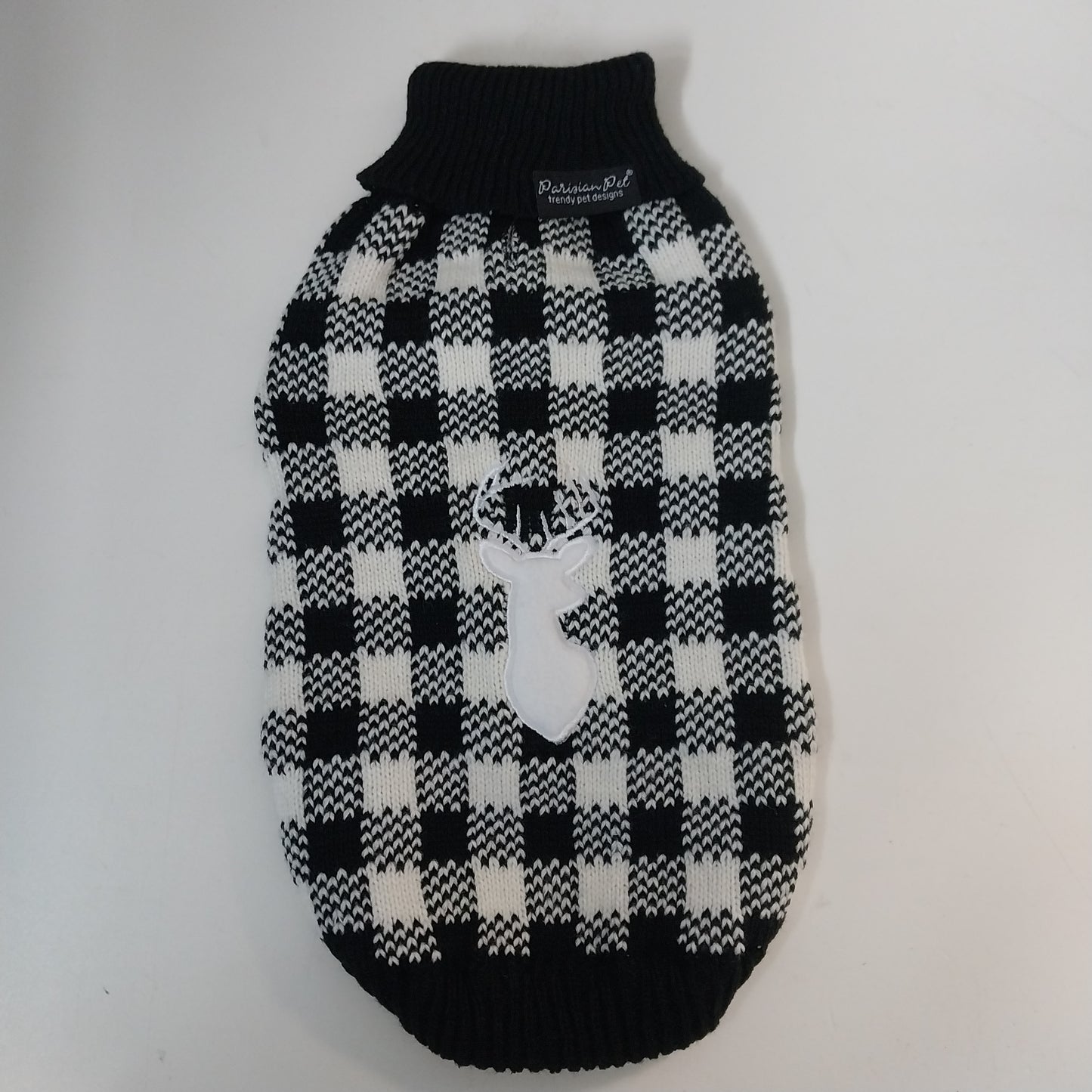 Buffalo Checkered Deer Sweater