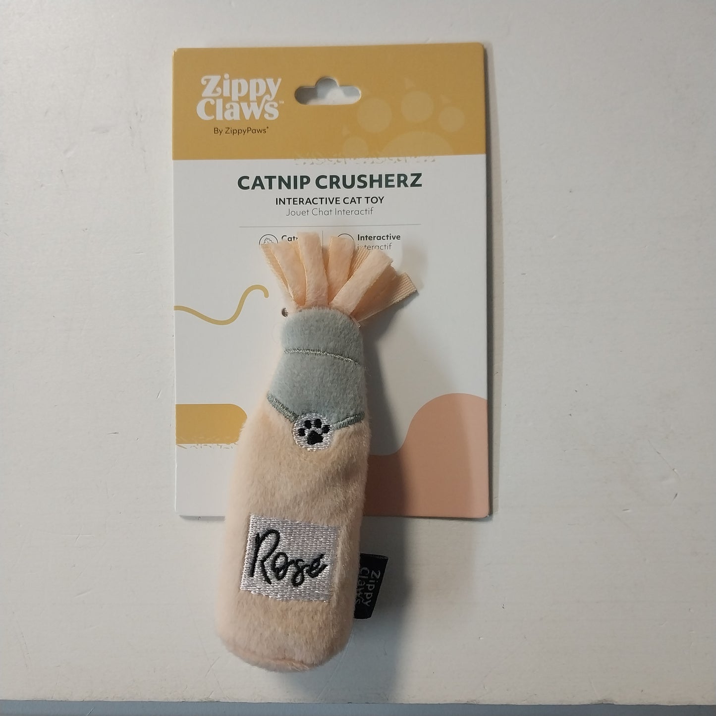Zippy Claws Catnip Crushers Rose'