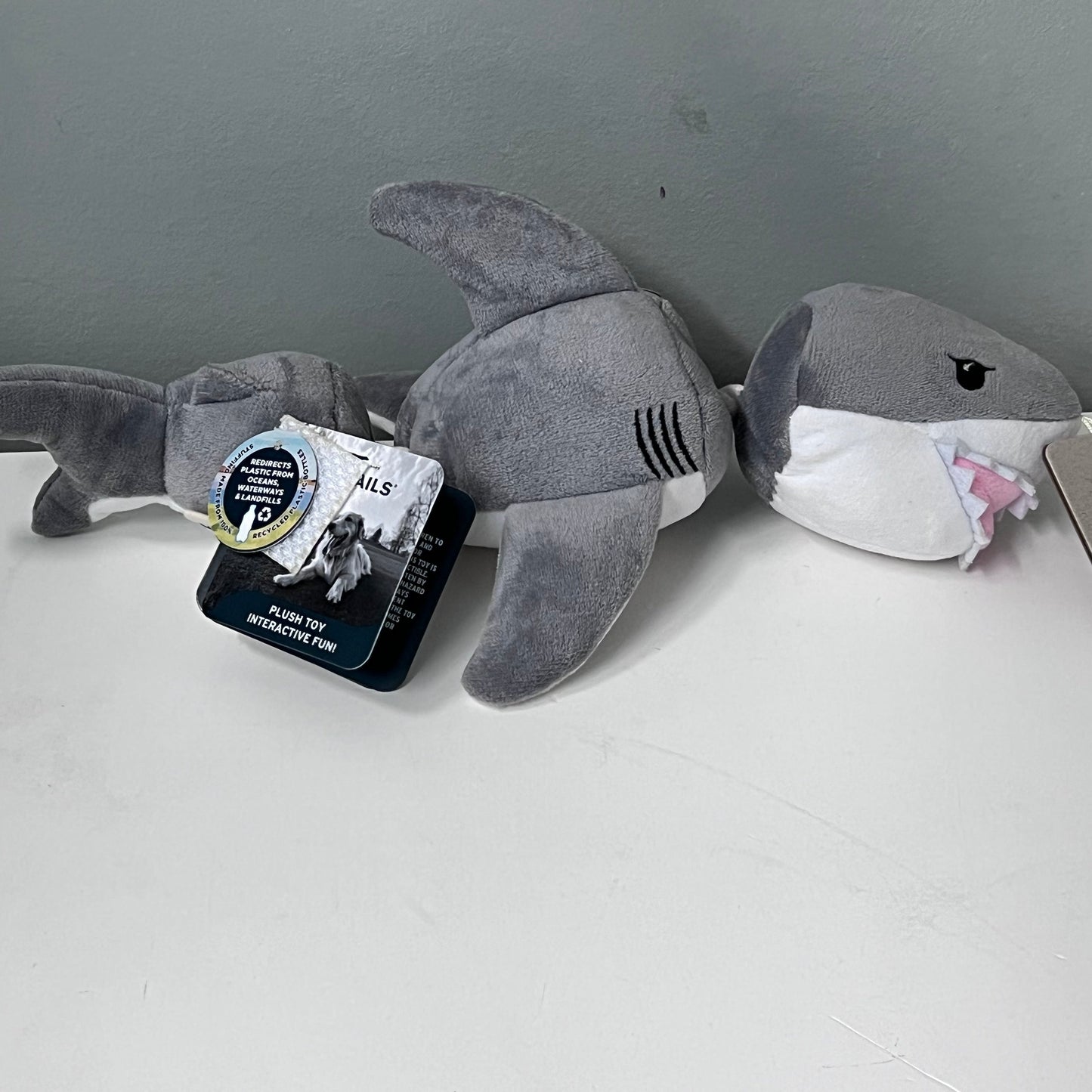 Tall Tails 14" Jointed Shark Toy