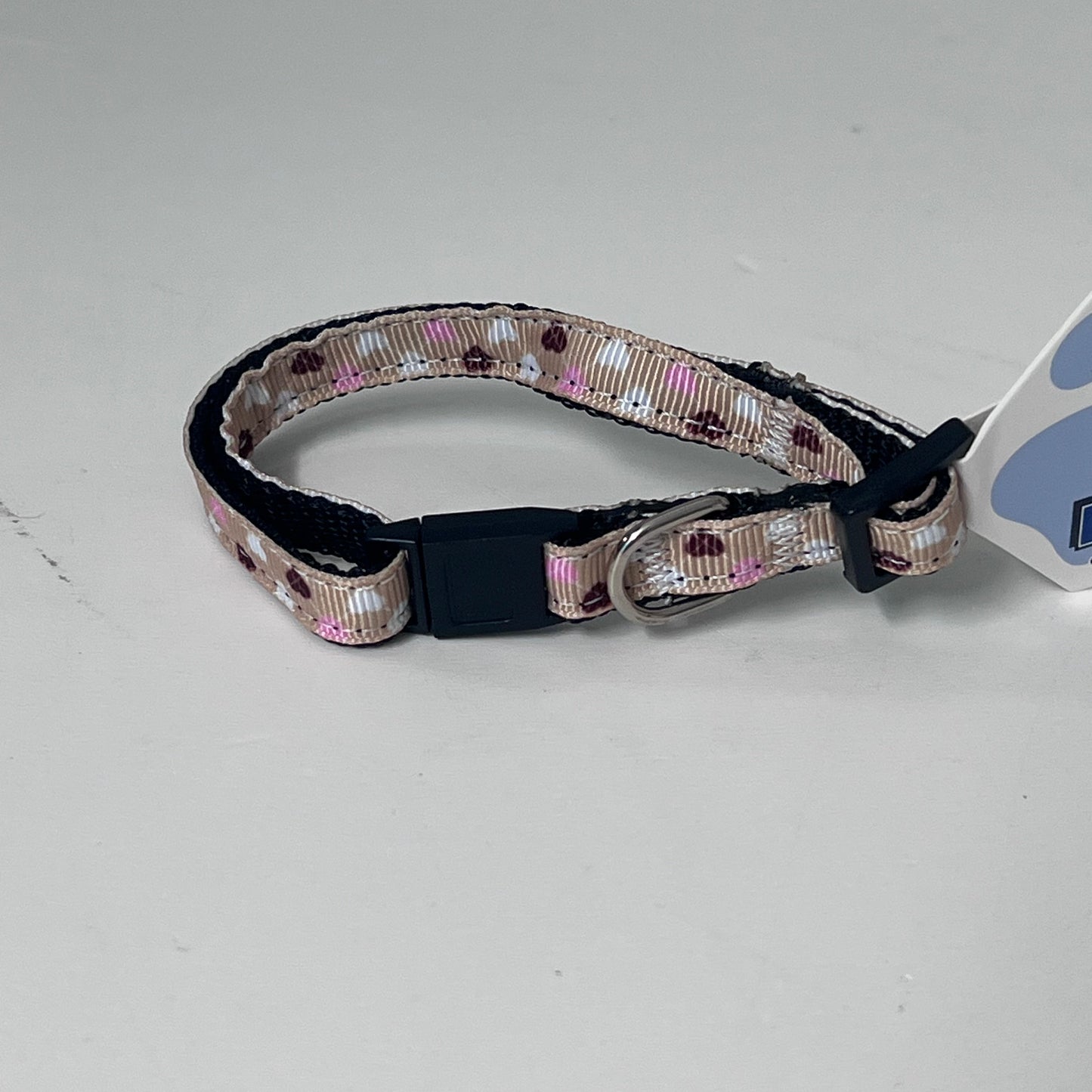 Argyle Hearts Cat Safety Collar