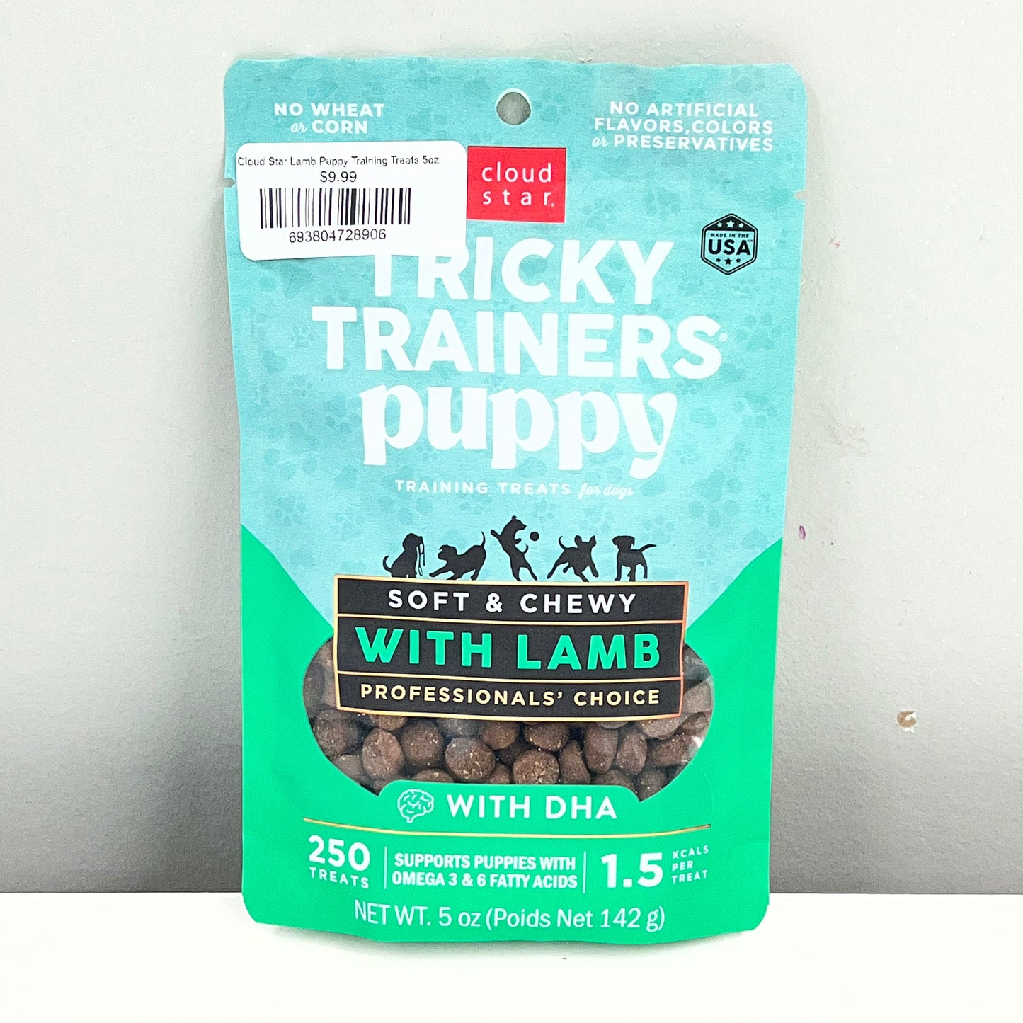 Cloud Star Lamb Puppy Training Treats 5oz