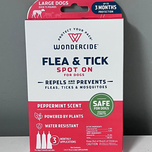 Wondercide Flea & Tick Spot On- Large