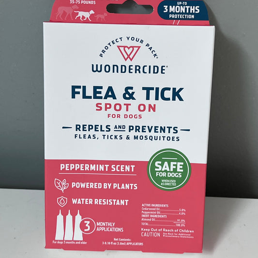 Wondercide Flea & Tick Spot On- Medium