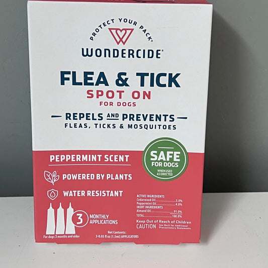Wondercide Flea & Tick Spot On- Small