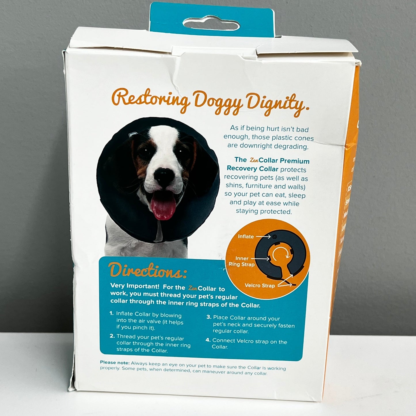 ZenPet Inflatable Recovery Collar