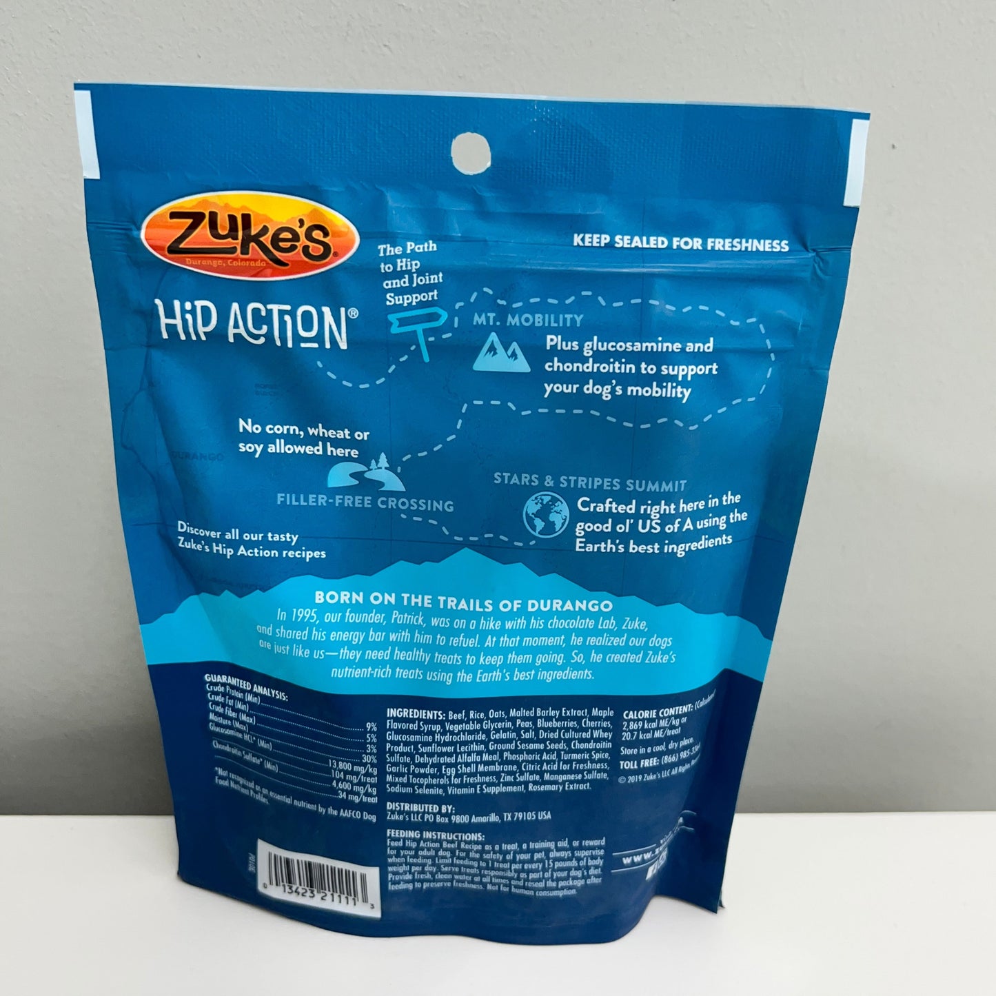 Zukes Hip Action Beef Dog Treats