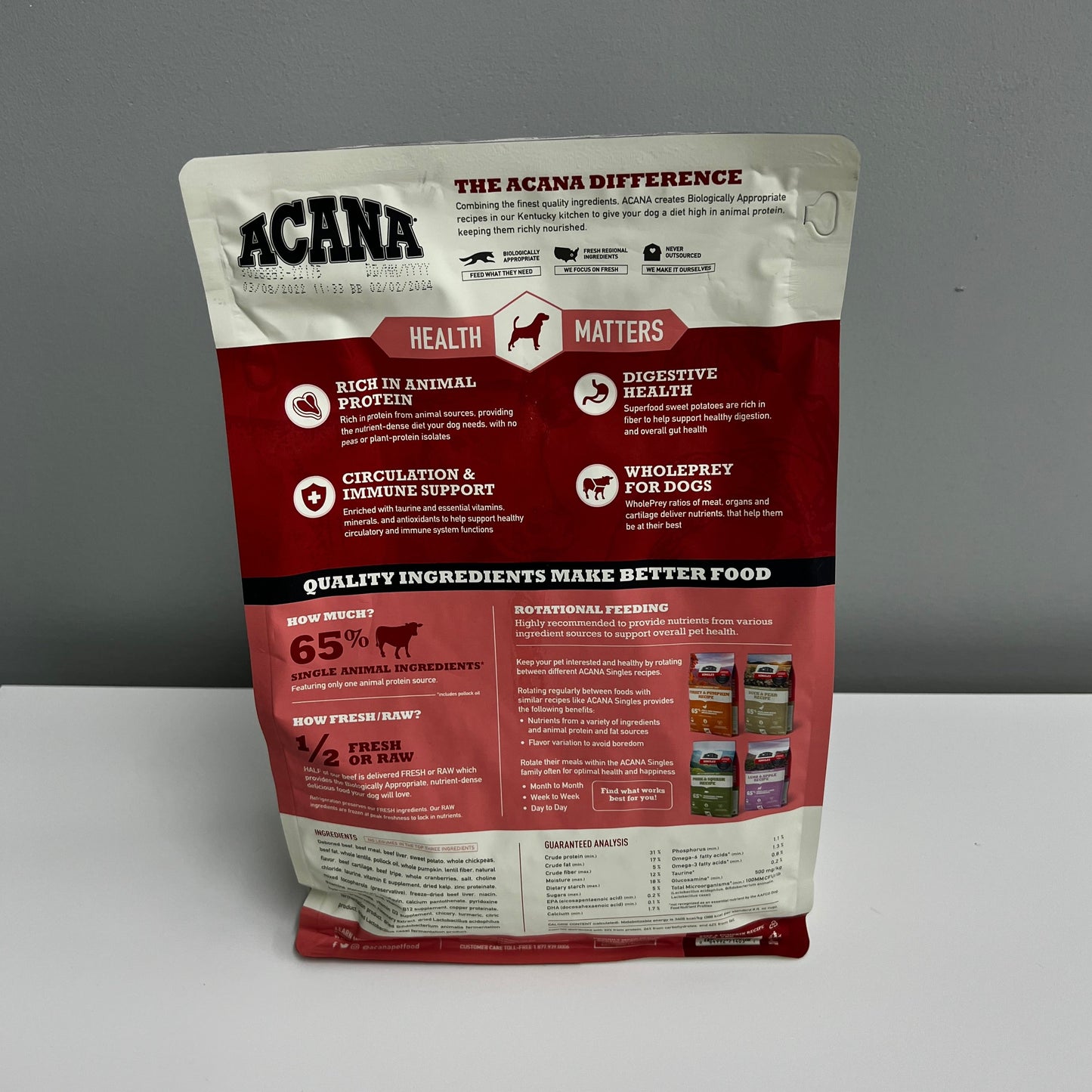 Acana Limited Ingredient Beef & Pumpkin