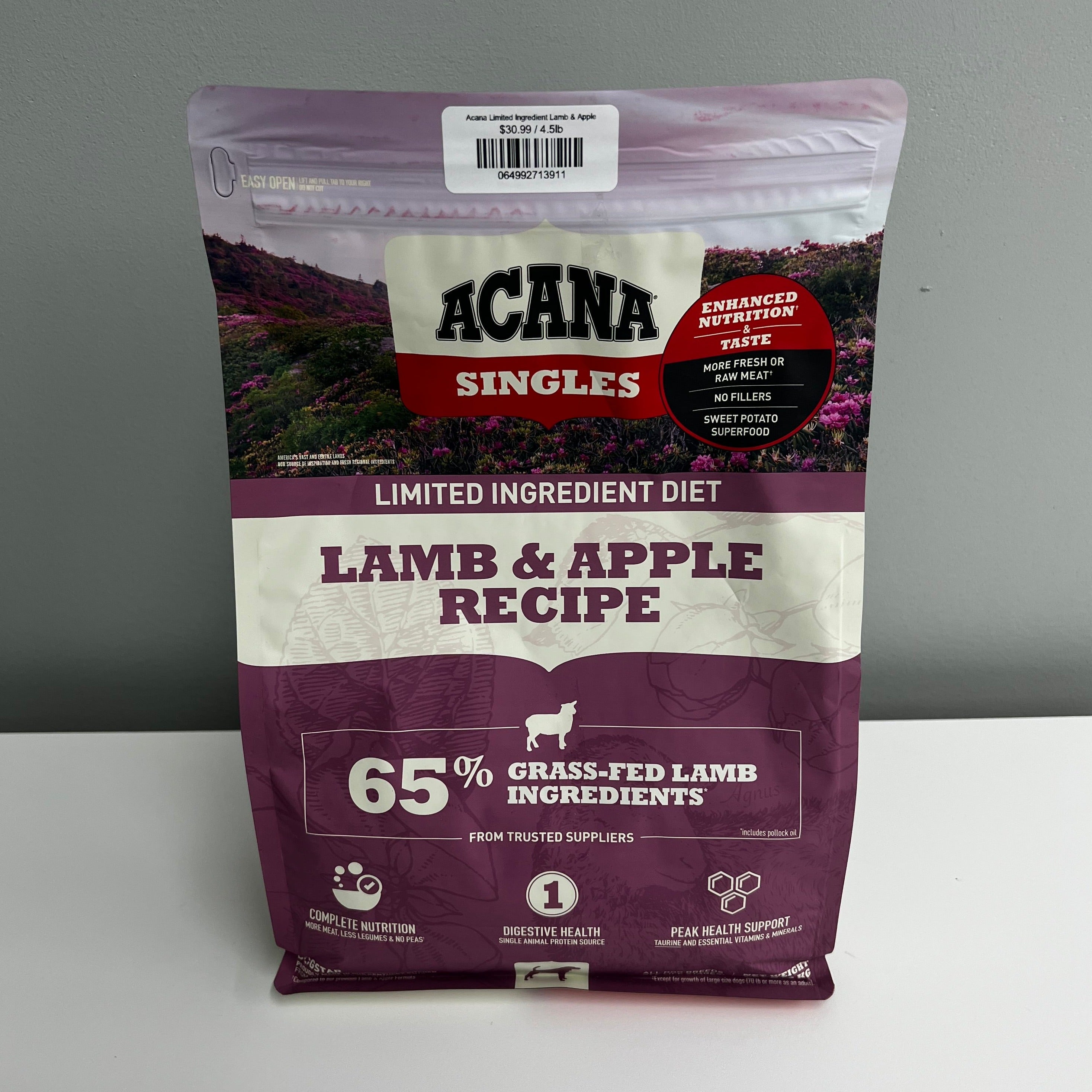 Acana limited ingredient outlet lamb