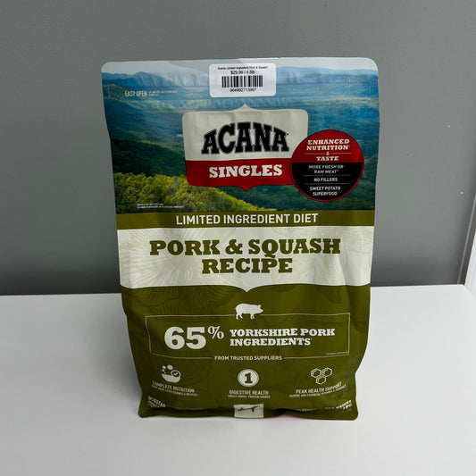 Acana Limited Ingredient Pork & Squash