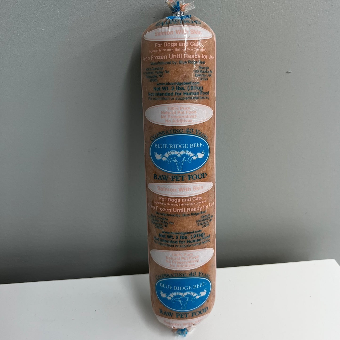 Blue Ridge Beef Salmon w/ Skin 2lb