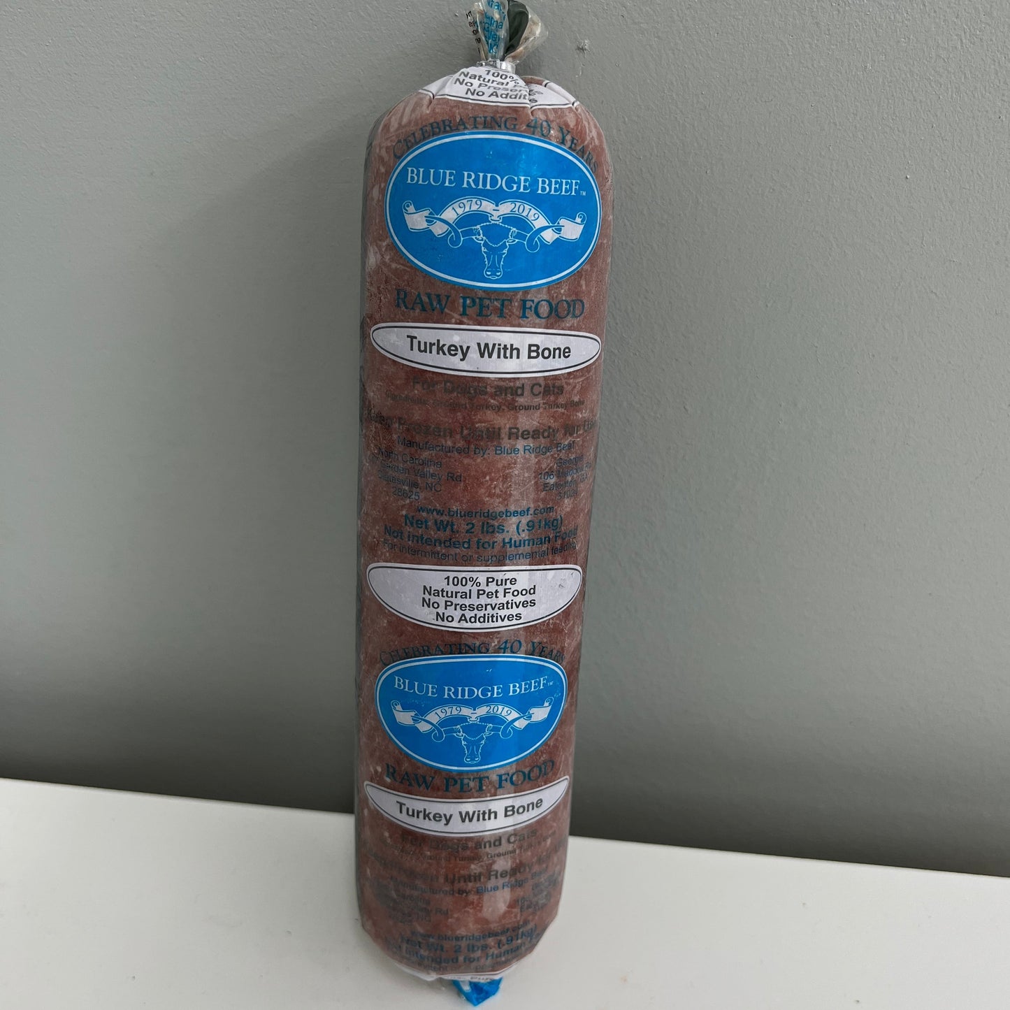 Blue Ridge Beef Turkey w/ Bone 2lb