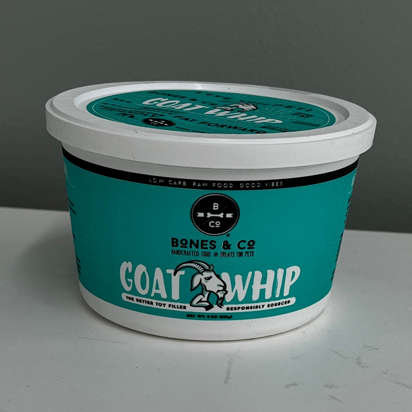 Bones & Co. Frozen Goat Whip- 8oz