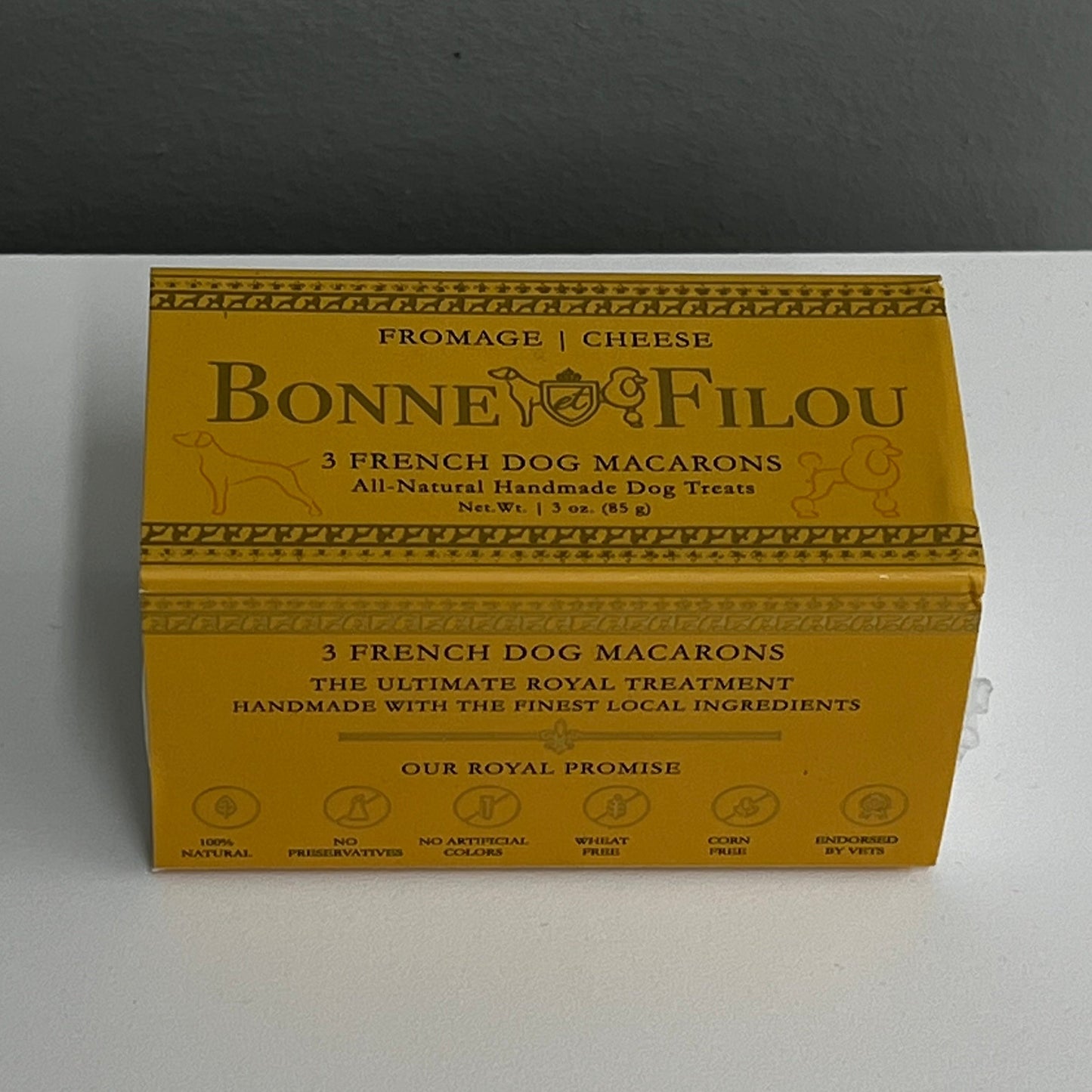 Bonne et Filou Macarons Cheese 3pk