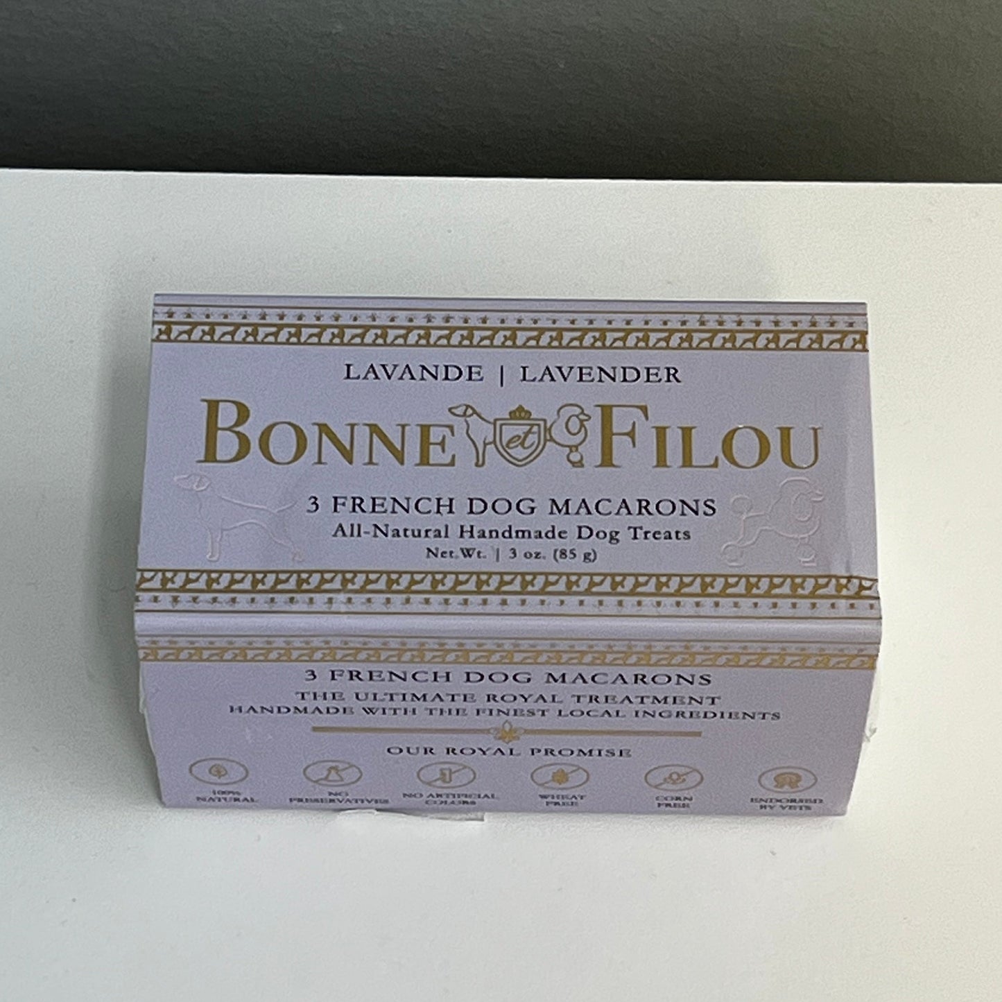 Bonne et Filou Macarons Lavender 3pk