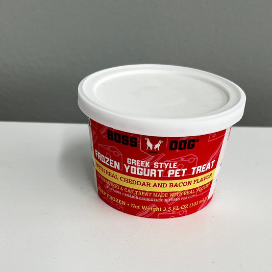 Boss Dog Frozen Yogurt Cheddar and Bacon 3.5oz